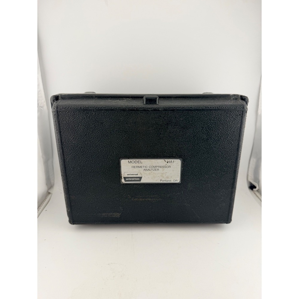 Universal Enterprises HA1 Hermetic Compressor Analyzer For Parts Repair As Is